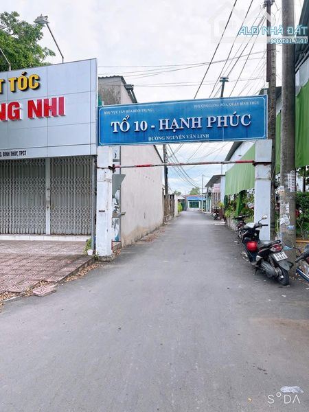 bán đất nền thổ cư 100m2 kdc hạnh phúc lộ ô tô tới nền giá 1.35 tỷ - 2