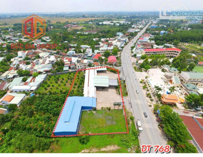 Bán cây xăng 4369m2 mặt tiền đường DT-768, xã Bình Hòa đang cho thuê 1.5 tỷ/năm giá 70 tỷ - 2