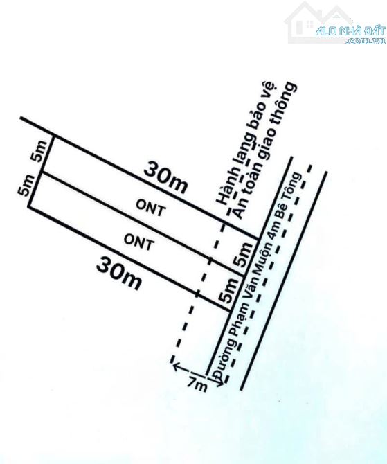 💎 HÀNG F0 ĐẤT THỔ CƯ TÂN TRỤ ĐAN ÔTÔ PHẠM VĂN MUỘN KẾ BÊN TRƯỜNG HỌC DT: 10X30M - 3