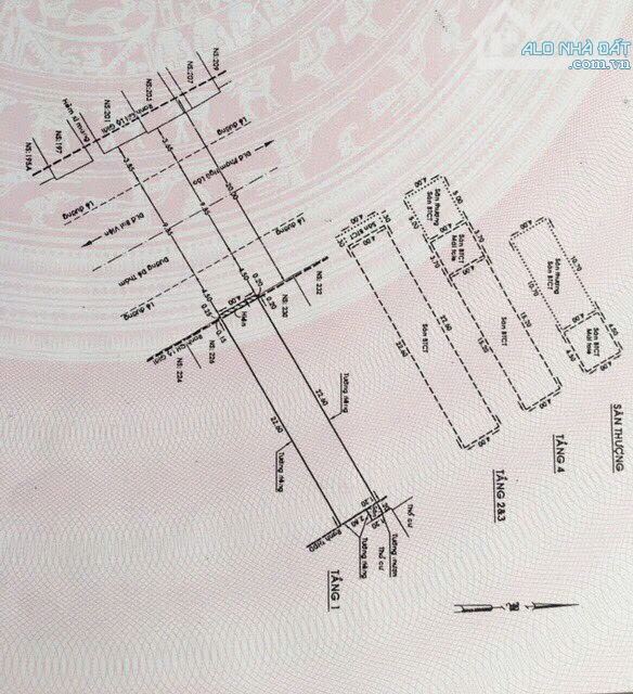 Cực hiếm - MT Đề Thám - Xéo cổng Bùi Viện (đoạn Đề Thám-P.N.Lão) - 4m x 22,5m - 62 tỷ - 2