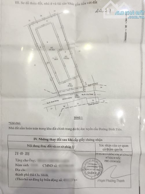 Nhà 9.4x27 nở hậu 11m hẻm thông đường Bến Bình Đông P14Q8 - 4