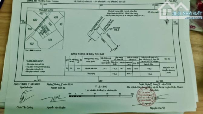 ✨ 5 x 24m (FULL Thổ Cư), đường Bê Tông, Ô tô tới đất, gần xịttt Tp HCM - MÀ GIÁ: chỉ 395Tr - 4