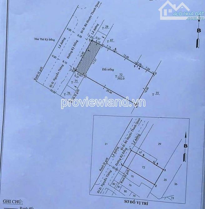 Bán đất mặt tiền Kỳ Đồng Quận 3, khu xây được cao tầng, DT 590m2 đất, 280 tỷ - 2