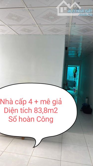 Bán nhà hẻm đường Điện Biên Phủ cách bến xe phía bắc chỉ 20m.DT 84m2 giá chỉ 2 tỷ 650tr