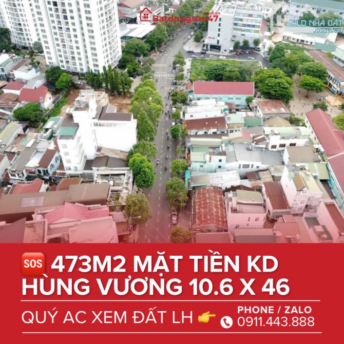 💥BÁN NHÀ MẶT TIỀN 473M2 HÙNG VƯƠNG NGAY TRUNG TÂM NGÃ SÁU - 1