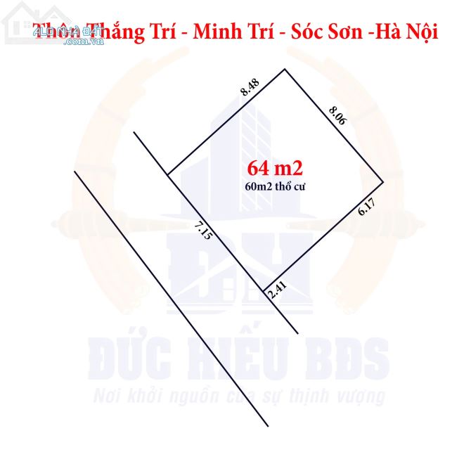 Chính chủ cần bán mảnh đất thôn thắng trí,  xã Minh Trí,  huyện Sóc Sơn,  Hà Nội - 4