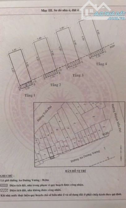 BÁN NHÀ MẶT TIỀN AN DƯƠNG VƯƠNG, P9,Q5.DT:3,4X10, 1TR3L, GIÁ:18.5 TỶ - 2