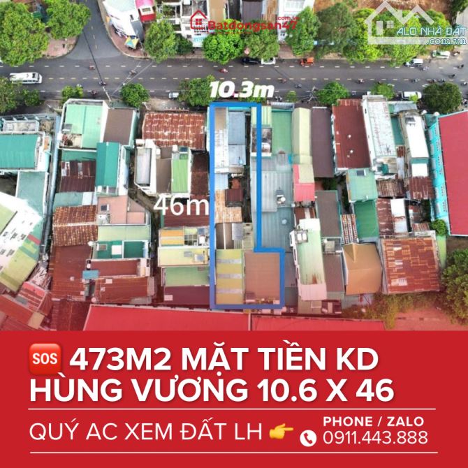 💥BÁN NHÀ MẶT TIỀN 473M2 HÙNG VƯƠNG NGAY TRUNG TÂM NGÃ SÁU - 2