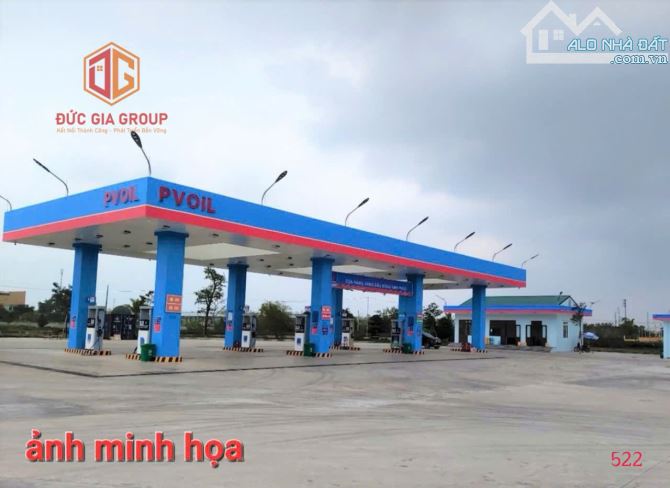 Bán cây xăng 70 tỷ 4300m2 đất SKC mặt tiền 768 4 trụ bơm và sạc điện vinfast ngang 79m