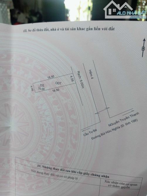 bán đất thổ cư hẻm lộ nhựa xe tải vào tận nhà trung tâm quận bình thủy giá dưới 2 tỷ