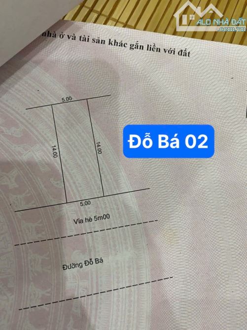 🔥 2 lô đất liền kề mặt tiền đường Đỗ Bá - Diện tích: 140m ngang 10m x dài 14m - 2