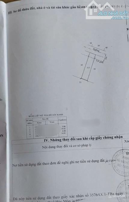 Bán nhà 1 trệt 1 lầu Mặt tiền Tân Xuân 2 thông Tô Kí và Trung Mỹ 1 tỷ 050 - 5