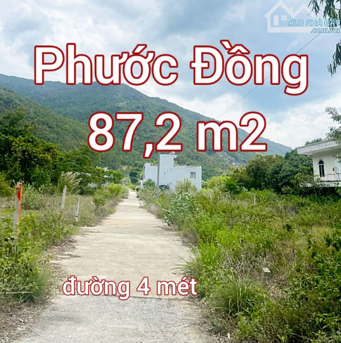 "Bán đất thổ cư Phước Đồng, Nha Trang đường ô tô 4m.  - Khu dân cư cách đại lộ Nguyễn Tất