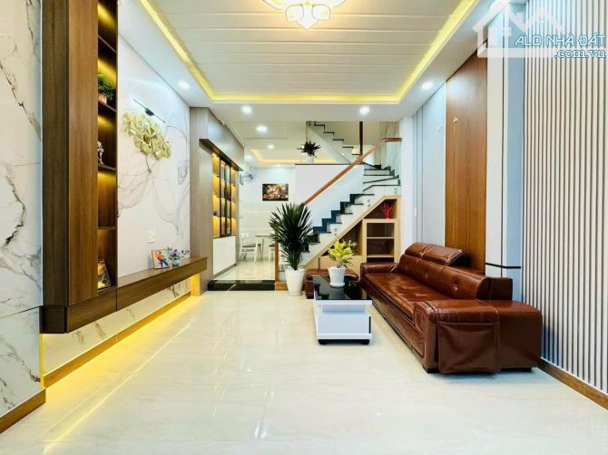 Nhà đẹp Gò Vấp Nguyễn Duy Cung 50m2 1Trệt 2Lầu SHR HXH sẵn hđ thuê 12tr/tháng LH Ngay