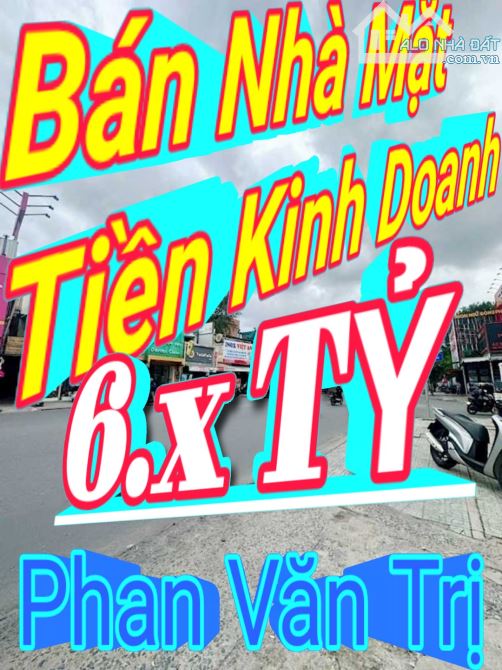 NHÀ MẶT TIỀN #PHAN_VĂN_TRỊ - 2 Tầng Kinh Doanh Sầm Uất - Chỉ 6.x TỶ 🌹 #GÒ_VẤP #BÌNH_THẠNH