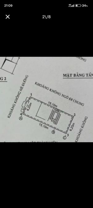 Mặt Phố Lý Thường Kiệt. Dt: 95m x 3,5 tầng. Ngang 6,2m. Giá 18.5 tỷ. - 3