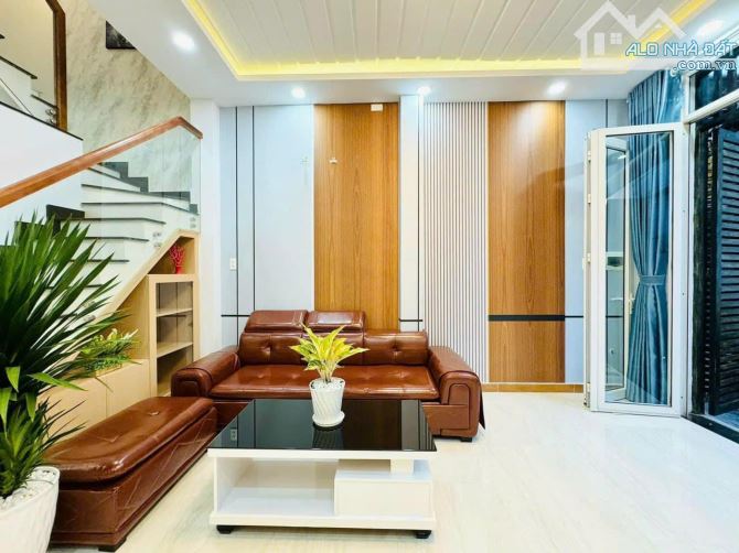 Nhà đẹp Gò Vấp Nguyễn Duy Cung 50m2 1Trệt 2Lầu SHR HXH sẵn hđ thuê 12tr/tháng LH Ngay - 4