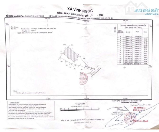 Nhà vườn gần sông - 392m2 tại Xuân Lạc - xã Vĩnh Ngọc - TP Nha Trang - 5