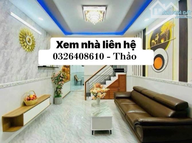 CHỦ NGỘP!! Cô Bảy bán nhà 3 tầng đường Lạc Long Quân, TB chưa tới 3tỷ full nội thất