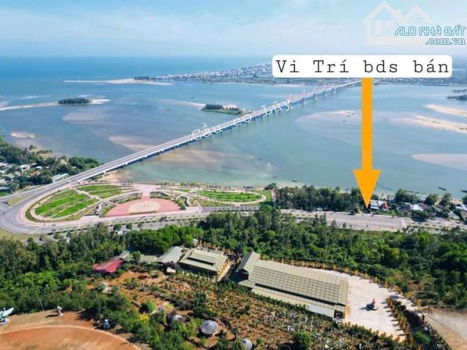 Bán đất view sông trà khúc , tại chân cầu cổ luỹ tp .quảng Ngãi