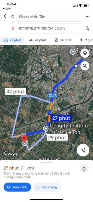 Cho thuê đất Bùi Thanh Khiết, Bình Chánh, giáp Bình Tân, 3200m2, 25 triệu - 1