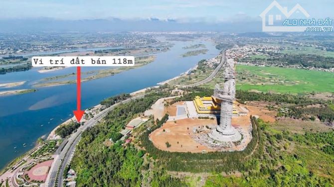 Bán đất view sông trà khúc , tại chân cầu cổ luỹ tp .quảng Ngãi - 1