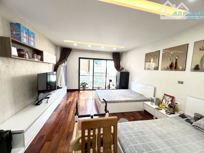 Bán Nhà Phân Lô  Thang Máy Đền Lừ Hoàng Ma dt 55m 2 x6 tầng ô tô tránh - 2