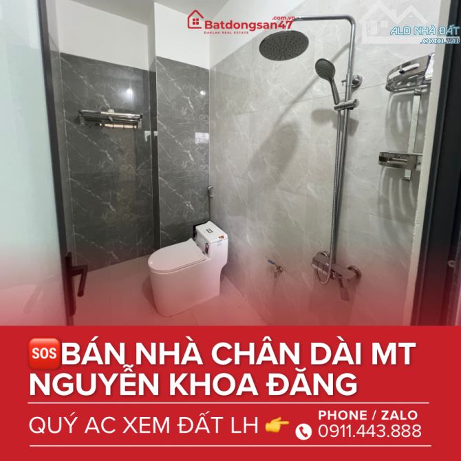 💥BÁN NHÀ CHÂN DÀI GÁC LỬNG MT NGUYỄN KHOA ĐĂNG - P. KHÁNH XUÂN - 5