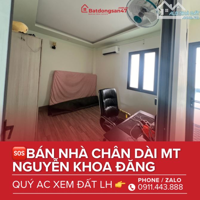 💥BÁN NHÀ CHÂN DÀI GÁC LỬNG MT NGUYỄN KHOA ĐĂNG - P. KHÁNH XUÂN - 6