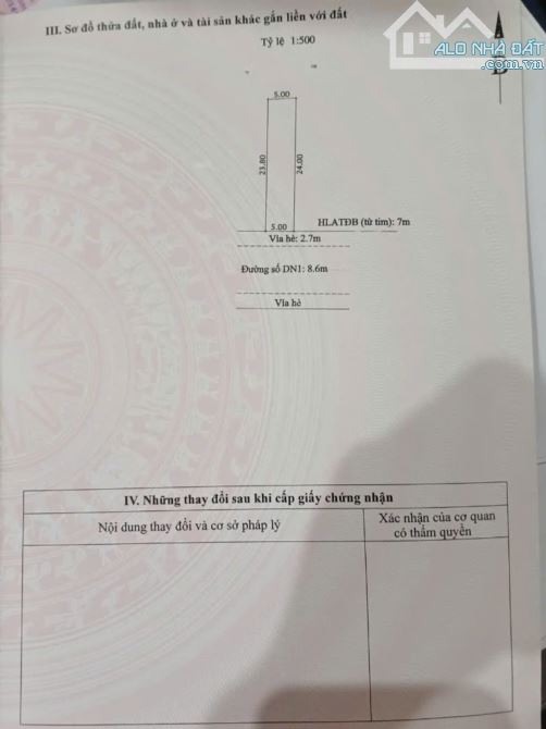 Bán 2 Lô Đất liền kề__3,5 Tỷ/Lô__5x24m__KDC Bình Đáng, ngay chân chung cư Hòa Bình SUDIC - 6