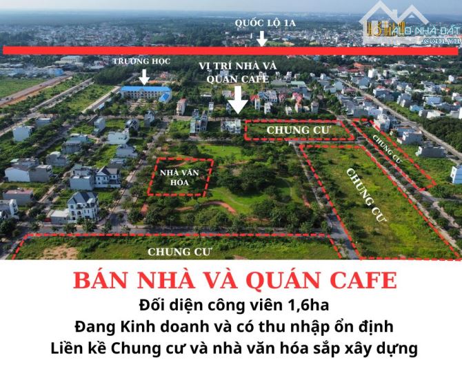 Bán nhà 1 triệt 2 lầu đối diện công viên tại thị trấn Trảng Bom. - 7