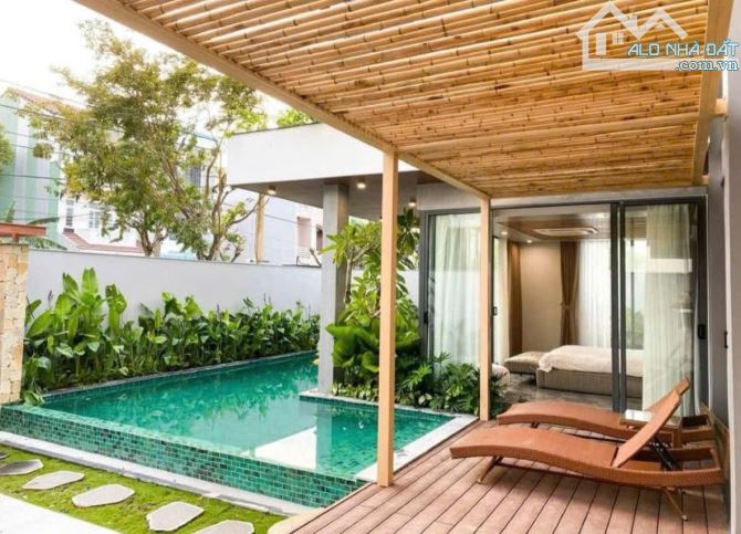 VILLA 2 tầng mặt tiền Nguyễn Lữ full nội thất + hồ bơi - Gọi Đàm Tiến❌