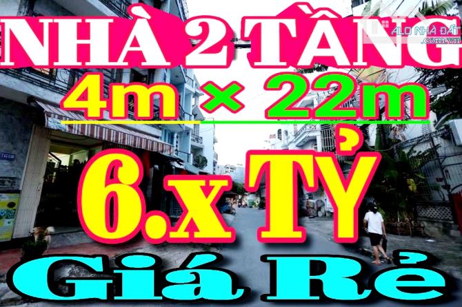 NHÀ 2 TẦNG GIÁ RẺ 💥 6.x TỶ 🚛 Xe Tải Tránh - DT: 87m² - Quang_Trung 🔥 Gò_Vấp