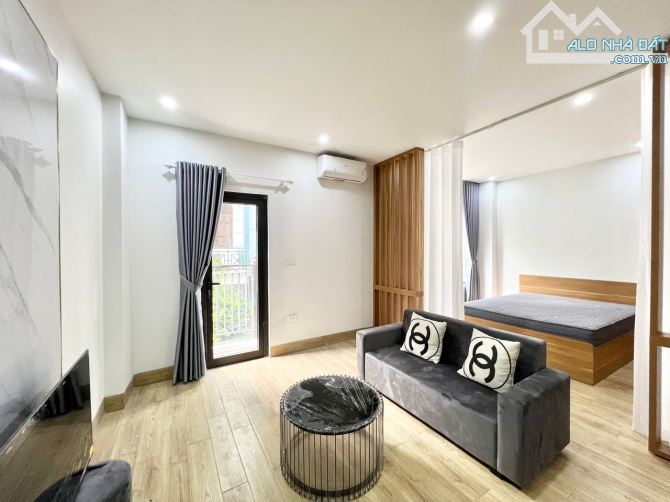 Cho thuê căn hộ tại 466 Bưởi, Ba Đình. 40m2, 1 khách 1 ngủ - Full nội thất - 1