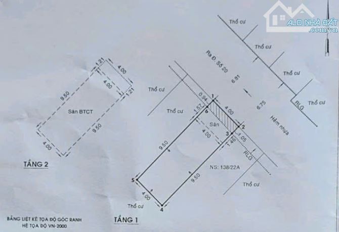 Hàng siêu hiếm, giá cả hợp lý Đường số 20 P5 Gò Vấp, giá 5.8 tỷ còn thương lượng - 1