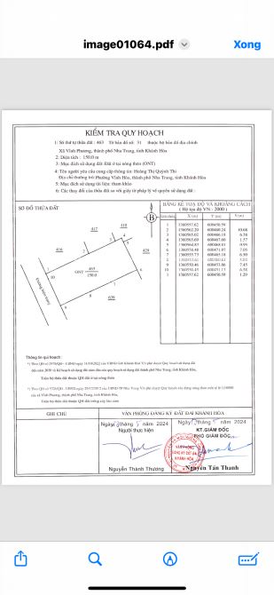 Bán rẻ: 2,35 tỷ - Lô đất 150m2 (8x18,75m) Hướng tây nam, đường Nguyễn Xiển, Nha Trang - 1