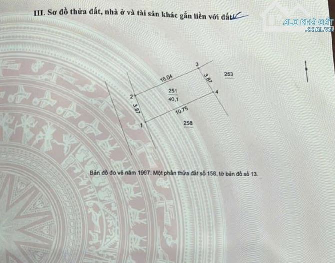 BÁN NHÀ CẦU ĐƠ4-KINH DOANH SỔ VUÔNG 40M2 4,5T 8.5 TỶ CÓ TL - 2