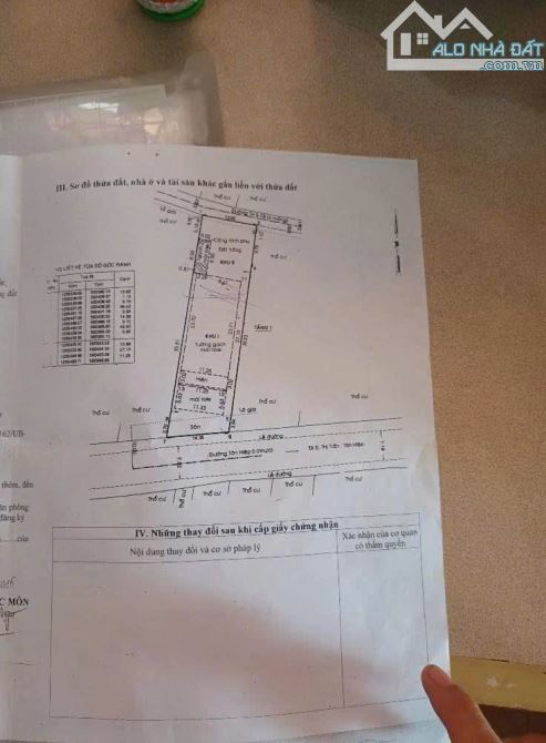 Lô đất (14x52) DT khủng 730m² Mặt tiền Lê Thị Lơ, Hóc Môn. Giá giảm sâu 12 tỷ - 4