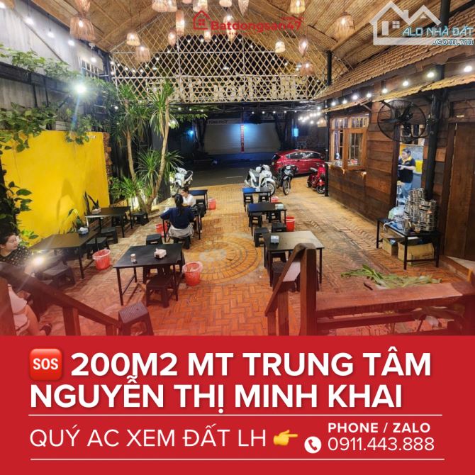 💥200M2 MẶT TIỀN TRUNG TÂM NGUYỄN THỊ MINH KHAI - 1