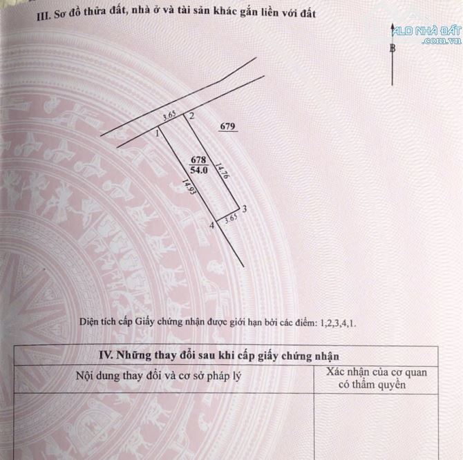 Bán lô đất ngõ 180 Phú Mỹ thông ra Lê Đức Thọ Mỹ Đình, Nam Từ Liêm, DT 54m2, mặt tiền 3.6m - 1