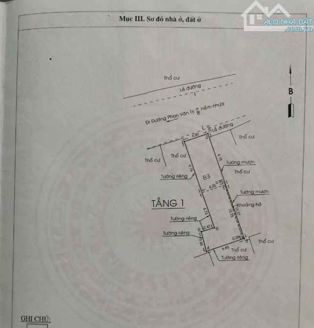 Bán gấp P11, BÌNH THẠNH DT 101m2 Nở hậu- HẺM XE HƠI TRÁNH. Chỉ 11,5 tỷ tl - 2