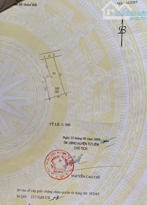 LÔ GÓC - MẶT NGÕ THÔNG Ô TÔ - XÂY TÒA CCMN HÁI RA TIỀN - PHÂN LÔ AN SINH ĐỈNH - 2