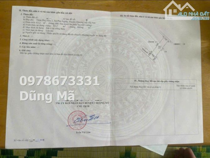 SIÊU PHẨM GIÁ ĐẦU TƯ TẠI PHÚ NGHĨA-CHƯƠNG MỸ - 3