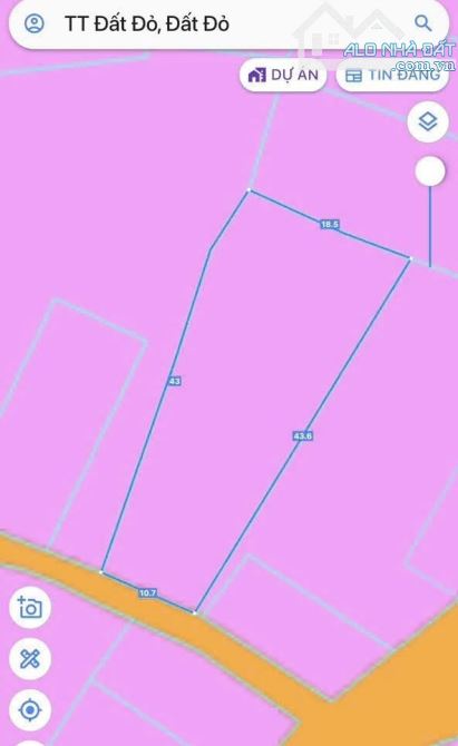 Bán nhanh lô đất 651m2-150tc thị trấn đất đỏ chỉ 2tỷ4 - 4
