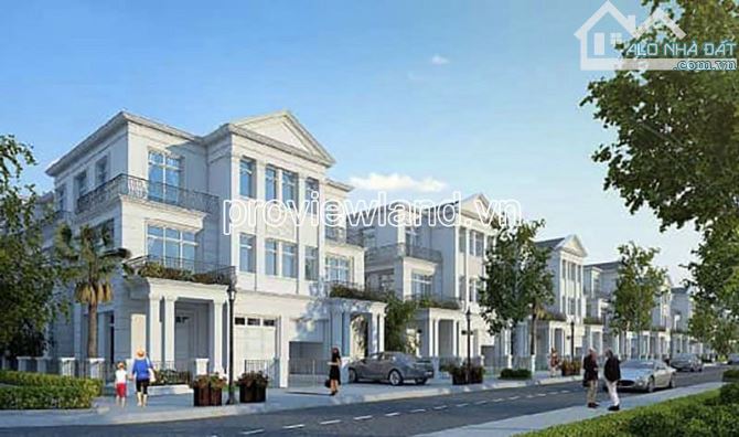 Bán biệt thự khu Vinhomes Quận 9, căn góc, 10x18m đất, 5 tầng, nhà thô - 5