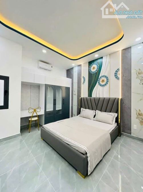 Hàng chính chủ nhà đẹp mới xây 64m2, hẻm xe hơi thông chỉ 7 tỷ vị trí siêu đẹp - 9