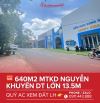 💥640M2 LÔ ĐẤT MTKD NGUYỄN KHUYẾN DT KHỦNG 13.5M X 47M