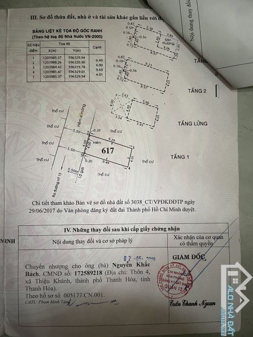 Bán nhà hẻm xe hơi tránh nhau đường HT13 diện tích 40m2 trệt lững 2 lầu, giá chỉ 4 tỷ - 1