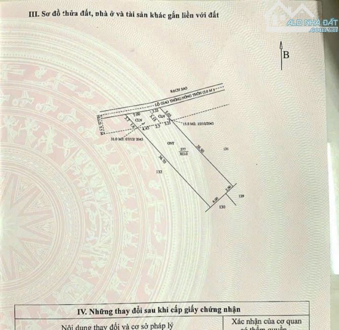 Bán 303m2 đất lộ oto Mỹ Khánh - Phong Điền - TPCT ( gần KDL Rạch Sao Eco ) - 1