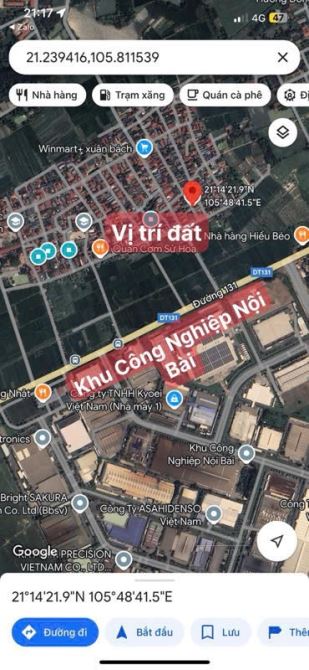 Siêu phẩm mới tinh đối diện Kcn nội bài lh e để biết thông tin xem đất và chốt cọc - 2